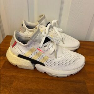 Adidas Knit White Sneakers